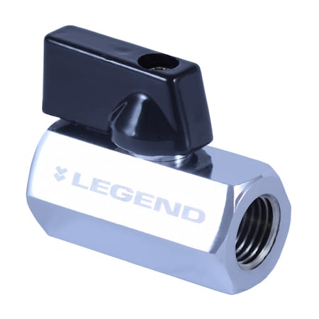 Legend Valve 1/4" MINI BALL VALVE F x F 101-341